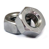 MonsterBolts - #0-80 Hex Nuts, Stainless Steel, 25 Pack