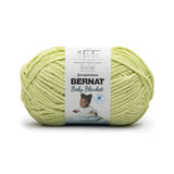 Bernat BABY BLANKET BB Lemon Lime Yarn - 1 Pack of 10.5oz/300g - Polyester - #6 Super Bulky - 220 Yards - Knitting/Crochet