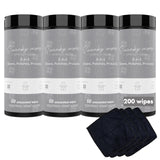 Swanky Stainless Steel Cleaner Wipes Grime & Grease Remover Kitchen Cleaning Supplies Clean & Shine, For Stove Top, Refriger