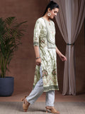 Libas Women'S Crepe Regular Kurta (29253_Beige Beige M