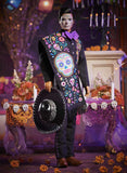 Barbie 2021 Dia De Muertos Ken Doll (12-In) Wearing Embroidered Shirt, Serape & Sombrero, With Calavera Face Paint, Gift For Col