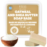 Skin Said Yes 5Lb Oatmeal Soap Base - Bulk Melt and Pour Organic Soap Making Supplies - SLS/SLES Free, No Palm Oil, All Natural