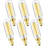Dimmable T6 LED Bulbs, 8W E12 Edison Light Bulbs Soft White 3000K,800lm, 100W Candelabra Incandescent Bulbs Equivalent Vintage L