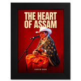 Dmcreativitycraft Zubeen Garg Poster Music Wall Art Indian Singer Decor Framed Artwork Room Decoration Legendary Artist Display