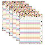 Confetti Incentive Chart, Pack of 6