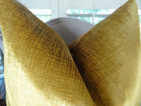 Plutus Brands Plutus Lumiere Bronze Handmade Throw Pillow, 24 X 24, Gold