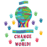 Carson Dellosa Education One World Bulletin Board Set, K Grade 5