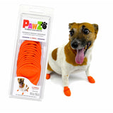Pawz Rubber Dog Boots For Paws To 2 - All-Weather Dog Booties For Hot Pavement, Sand, Snow, Mud, And Rain - Anti Slip Dog Sock