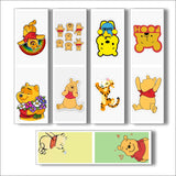 woopme Kids Bookmark Magnetic for Book Lovers Gift Magnetic Page Clips Students Readers Kids Folding Magnetic Bookmark 5Pcs