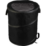 Wakeman Collapsible Trash Can - 46-Gallon Garbage Can Outdoor Bin with 3 Stakes for RV, Camping, Storage, Recycling, or Yard Was