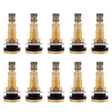 TR618A Valve Stem Tubeless Clamp in Tire Valve Stem Air Liquid Valve Stem for Tractor Industrial Agricultural Wheels (Pack of 10