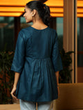 Libas Women'S A-Line Kurtis (58235B_Blue Blue Xl