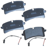 Bendix Premium SBM1785 Semi-Metallic Rear Brake Pads for Audi A8 Quattro 2015, RS7 2015, RS7 2018-2017, S8 2018-2017, Porsche Ma