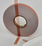 Transparent Vinyl Tape with Self-Adhesive. (1/4 inch x 50 ft, Tan)