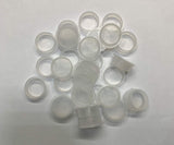 dexierp Protection Force Plug for 11/16-18mm Hole (Pack of 100) 3/4-16 UNF M20 Thread Nut Cover Seal LDPE Plastic Mount