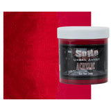 Soho Urban Artist Heavy Body Acrylic Paint - 500 ml Jar - Azo Red Deep - Thick, Rich Color, Excellent Coverage, Professional Qua