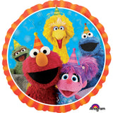 Mayflower 18 Anagram Fun Foil Balloon Sesame Street, Multicolor