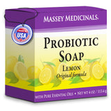Candida Freedom Massey's CF 100% Natural Probiotic Soap Bar - Elevate Your Skincare Routine with Potent Tea Tree and Refreshing