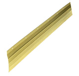 WJ Dennis & Company 4018 Bronze Metal Seal Weatherstrip, 11/8Inch X 17Foot, Metal Seal, Bronze
