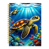 ZHIZHEND Spiral Journal Notebook,A5 Hardcover Lined Journals for Women 6 x 8.3 in,60 Sheets 120 Pages Thick Paper,Cute College R