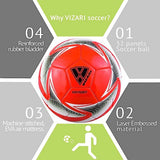 Vizari Sport USA Odyssey Soccer Ball – Red