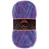 JubileeYarn Mohair Elixir Yarn - 50g/Skein Baby Wool Blend - Purple Haze - 1 Skein