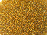 Seed Beads Size:11/0 50 gr / 1.76 oz (Yellow Silver Lined)