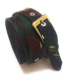 Generic Women Millatry Jungle Print Belt For Jeans And Casual Wear