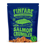 Finfare Freeze Dried Dog Treats, Salmon Crumbles, Protein & Omega-3s, Grain Free Salmon Dog Training Treats and Meal Topper, Cra