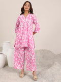 Libas Women'S Cotton Co-Ords (400434_Pink_M)