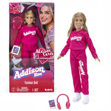 Addison Rae Fashion Doll - Comfy; Trendsetting Style; Contains 11Doll and Accessories, Including Headphones, Tablet, and Sne