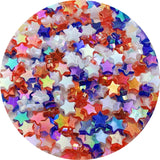 450 PCS Acrylic Star Shape Beads AB Colors Loose Pony Spacer Beads with Hole for Jewelry Making Necklace Earring Key Chains DIY