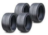 WANDA 215/35-14 Golf Cart ATV Tires 4 Ply 215/35x14 -Set 4-14009