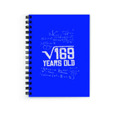Plan To Gift Notebook Unruled Math Love School Days Notebook Wire Bound Spiral Printed Pages:160 (Size A5)