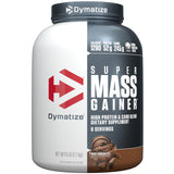Dymatize Super Mass Gainer Protein Powder, Rich Chocolate, 52g Protein, 1g Creatine, 1280 Calories, 10.7g BCAAs, 245g Carbs, Con