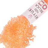 Miyuki Delica Seed Beads - Size 11/0 (1.6 mm), DB2033, Luminous Creamsicle, 7.2 g, Approx. 1440 Beads, Made in Japan