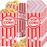 300 Pieces Paper Popcorn Bags, 1 oz Bags Individual Servings for Machine Maker Cart Supplies, Small Mini Pop Corn Bag Bulk Carni