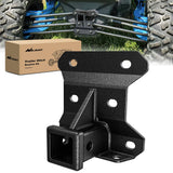 Nilight 2 Inch Rear Bumper Tow Trailer Hitch Receiver Kit Compatible for 2017+ Can Am Maverick X3/2017+ Can Am Maverick Turbo/Ma