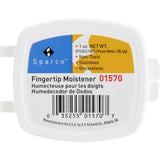 Sparco 01570 Fingertip Moistener, Nonskid Base, 1 oz.