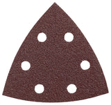 BOSCH SDTR120 33/4 In. 120 5Piece Grit Detail Sander Abrasive Triangles for Wood,Brown
