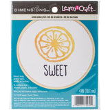 Sweet Mini Embroidery Kit4 Stitched In Thread