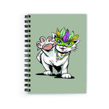 Plan To Gift Notebooks For Office Hippi Cat Notebook Wire Bound Spiral Printed Pages:160 (Size A5)