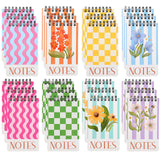 BESARME 24 Pack Mini Spiral Notebooks, 3x5 Inch, Lined Pocket Size