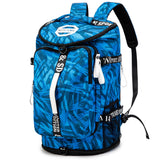 SDTAME Gym Duffle Bag Backpack with Shoe Compartment,4 ways Travel Backpack for Women and Men,Multi-Functional Weekender bag wit