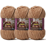 Lpalats Baby Blanket Yarn for Crocheting Soft - 3 Pack of 100g/3.5oz Chunky Chenille Yarn for Knitting Blankets Amigurumi - #6 S