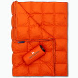Get Out Gear Down Camping Blanket - Outdoor Lightweight Packable 650 Fill Power Down Blanket Compact Waterproof and Warm Backpac