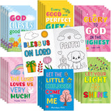 Treasure Cove Christian Mini Coloring Books Kids DIY Drawing Book 24Pcs