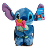 Disney Classics Lil Friends Stitch and Scrump Plush Stuffed Animal, Kids Toys for Ages 2 Up by Just Play