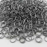 500pcs 9mm Stainless Steel Jump Rings Connector Rings for DIY Craft Jewelry Making Necklaces Bracelet Earrings Keychains