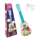 Lexibook, Disney Moana, My First Guitar for Children, 6 Nylon Strings, 53 cm / 21, Guide Included, Pink/Blue, K200VN